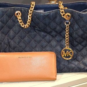 Michael Kors denim bag only